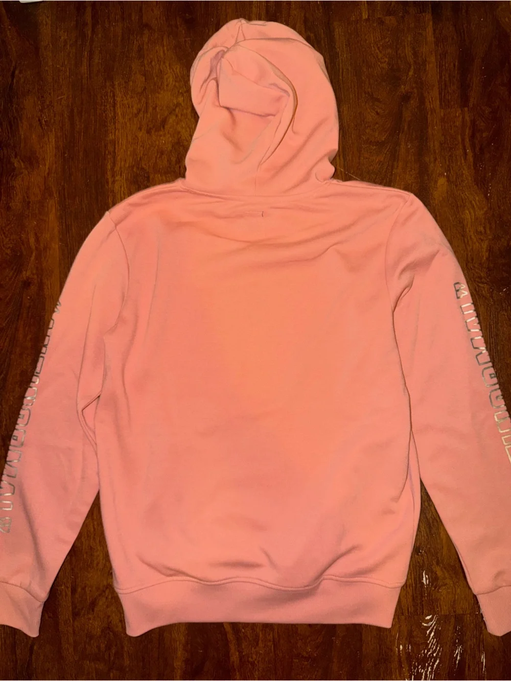 Antinormal pink pullover hoodie
